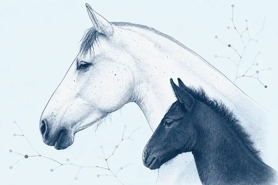 Mare and foal